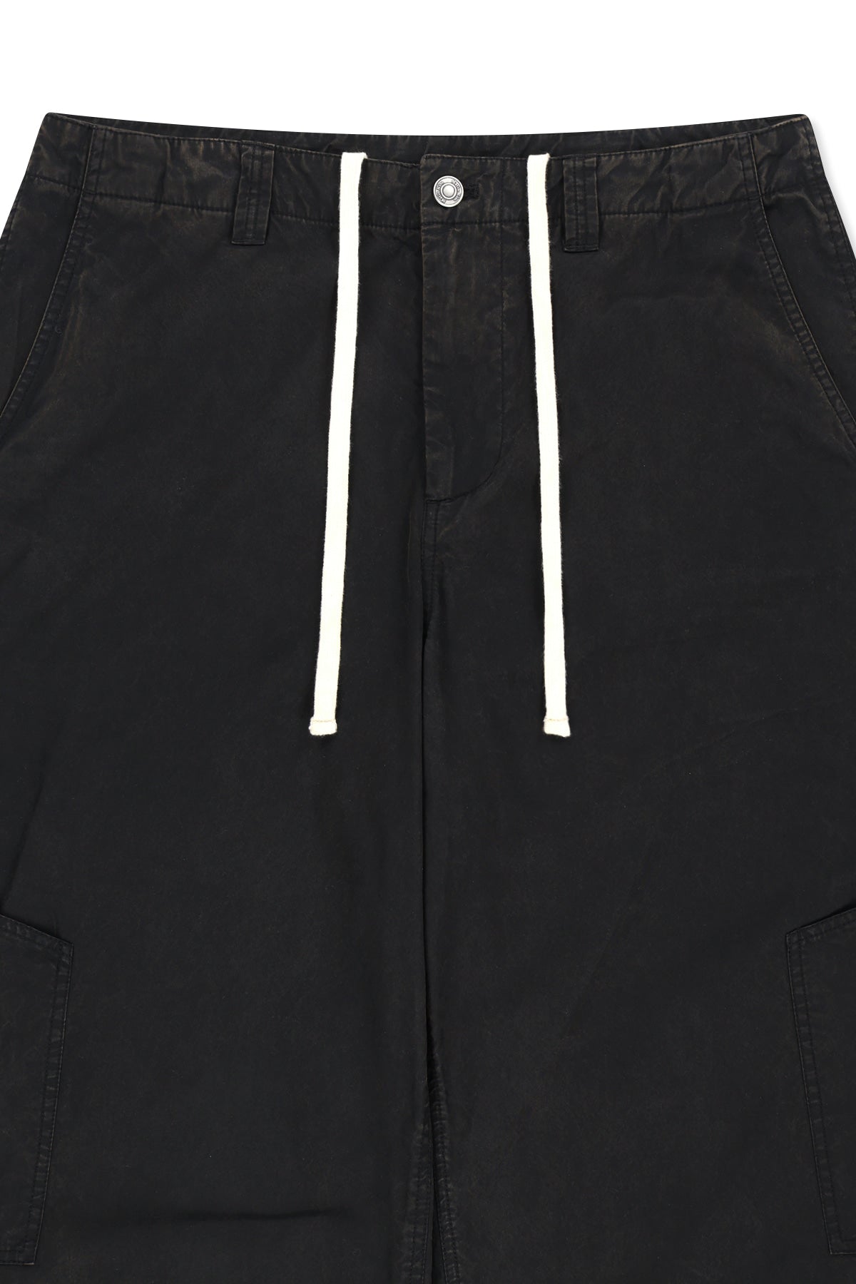 Matin Kim - Faded Wax Pants (Black) product image 3 | TRAB K-Fashion Australia