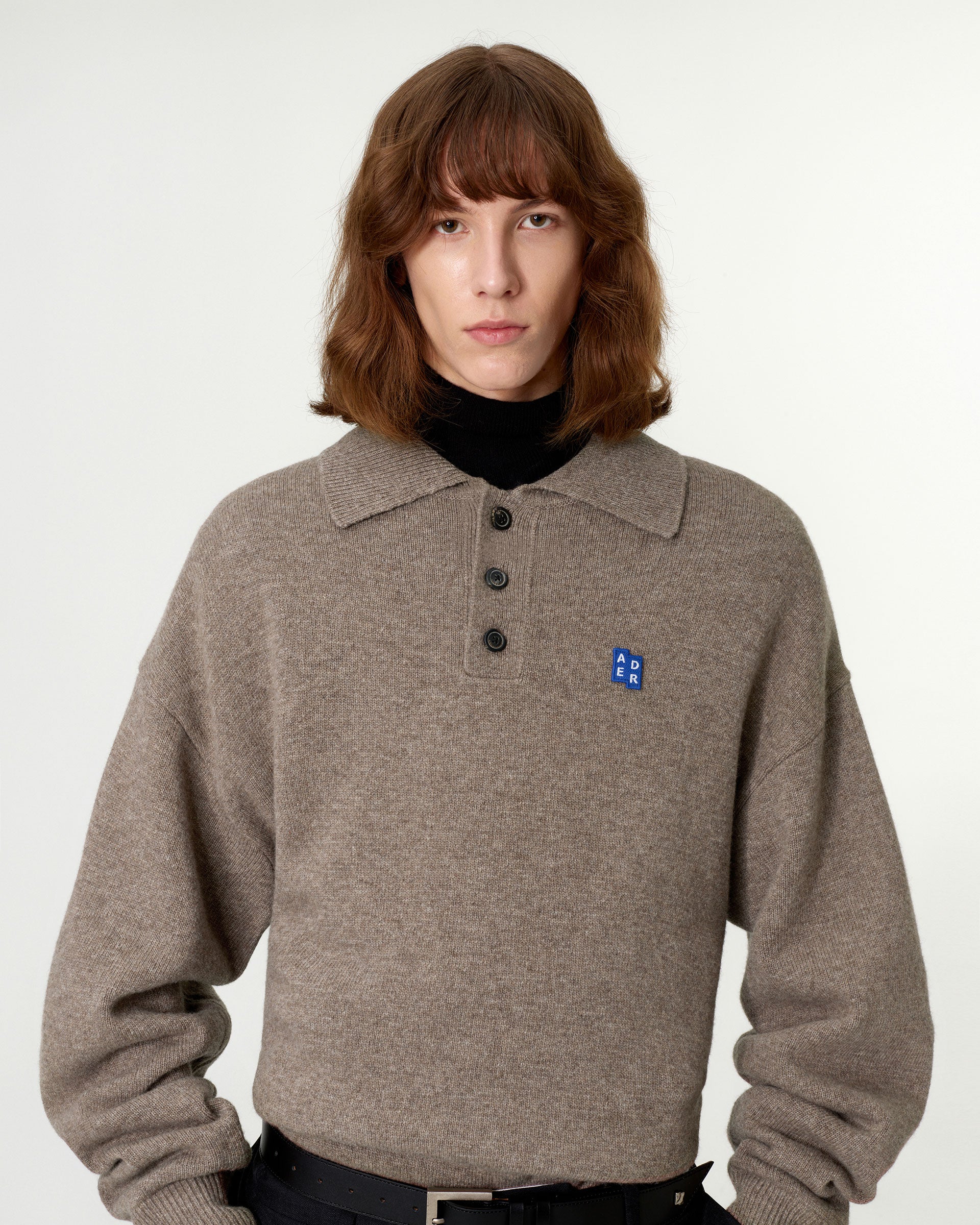 Ader Error - Sig; BL Tag knit 02 (Beige) product image 2 | TRAB K-Fashion Australia