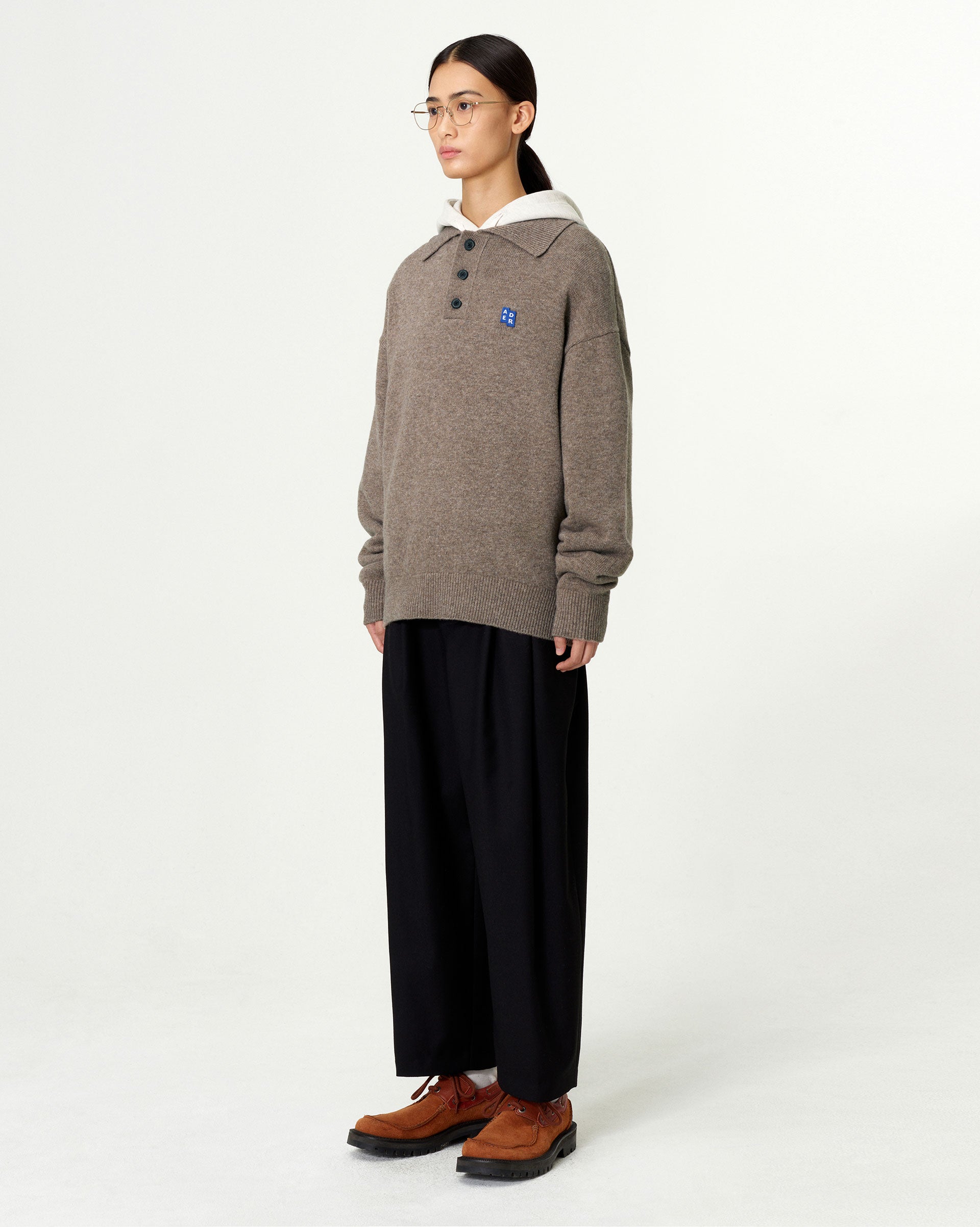 Ader Error - Sig; BL Tag knit 02 (Beige) product image 3 | TRAB K-Fashion Australia