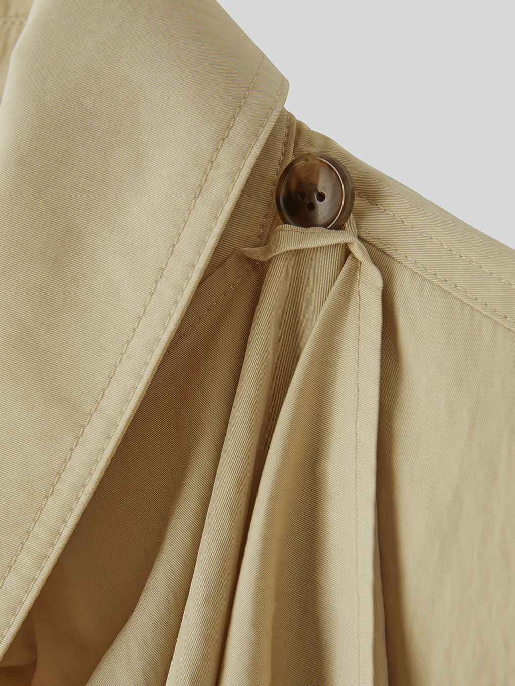 Recto - Muffler Wrap Coat (Yellow Beige) product image 8 | TRAB K-Fashion Australia