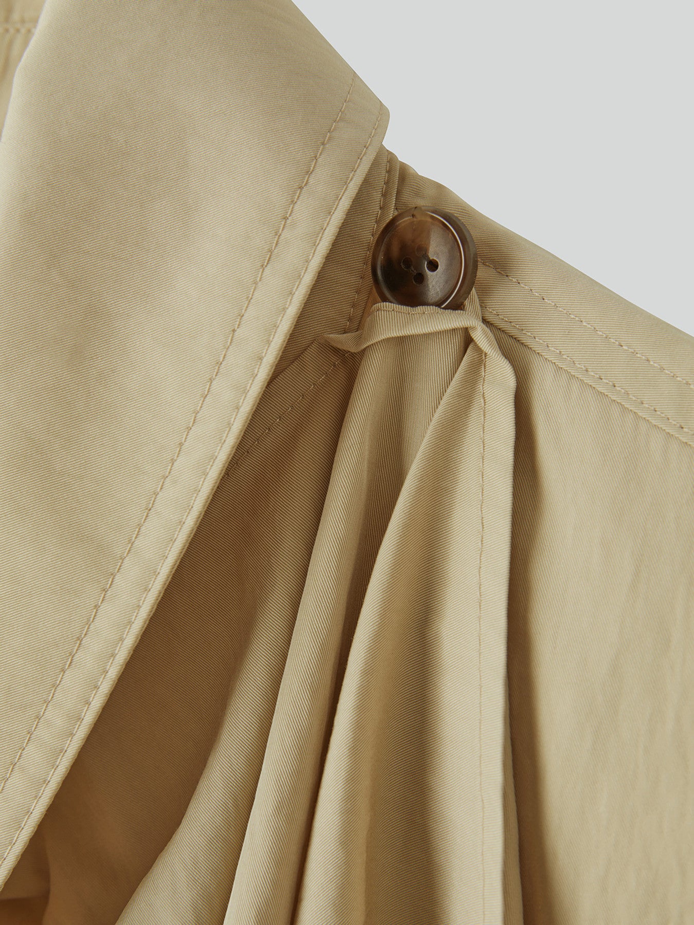 Recto - Muffler Wrap Coat (Yellow Beige) product image 8 | TRAB K-Fashion Australia