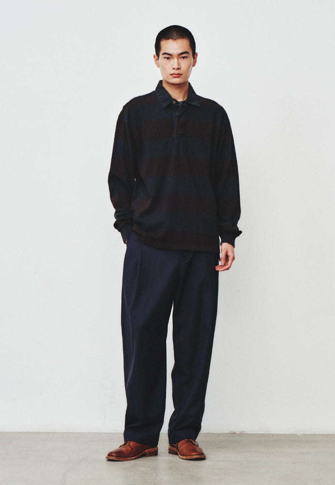 Art if acts - Garment Dyed Rugby Tee (Faded Charcoal) product image 4 | TRAB K-Fashion Australia