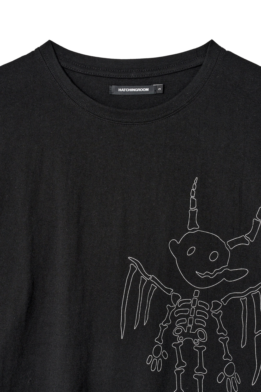 Hatchingroom - Bone Devil Tee (Black) product image 3 | TRAB K-Fashion Australia