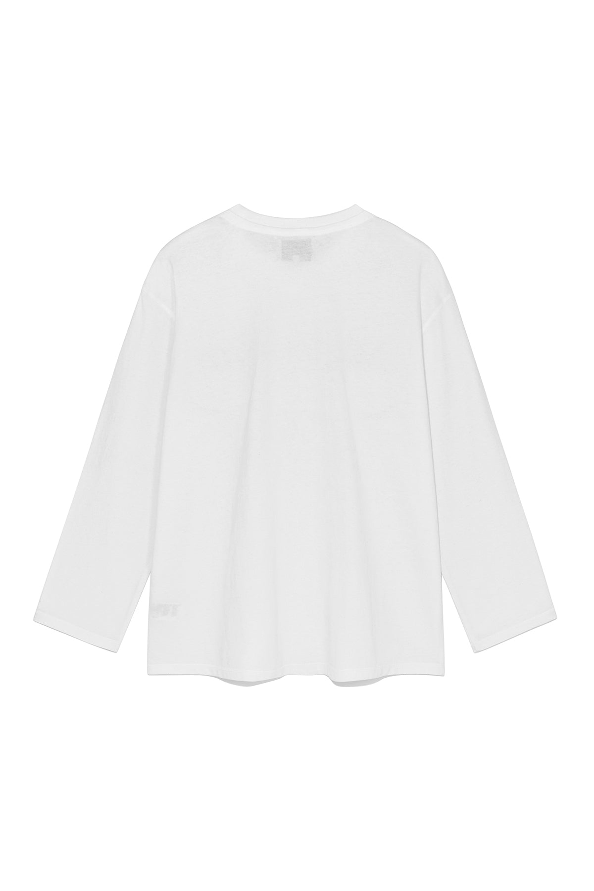 Matin Kim - Matin Logo Typo Long Sleeve Top (White) product image 2 | TRAB K-Fashion Australia