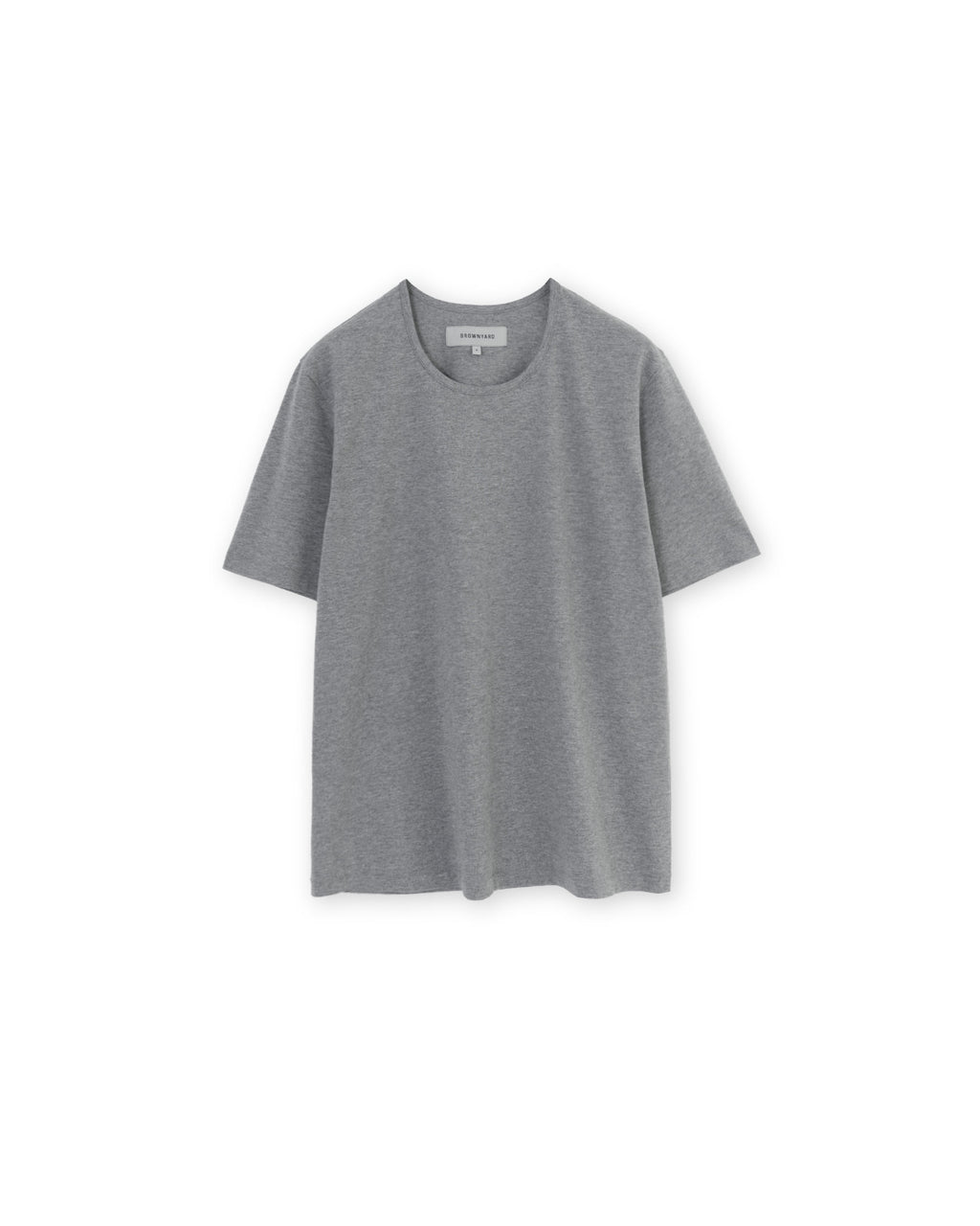 Brownyard - U Neck T Shirt (Grey) product image 3 | TRAB K-Fashion Australia