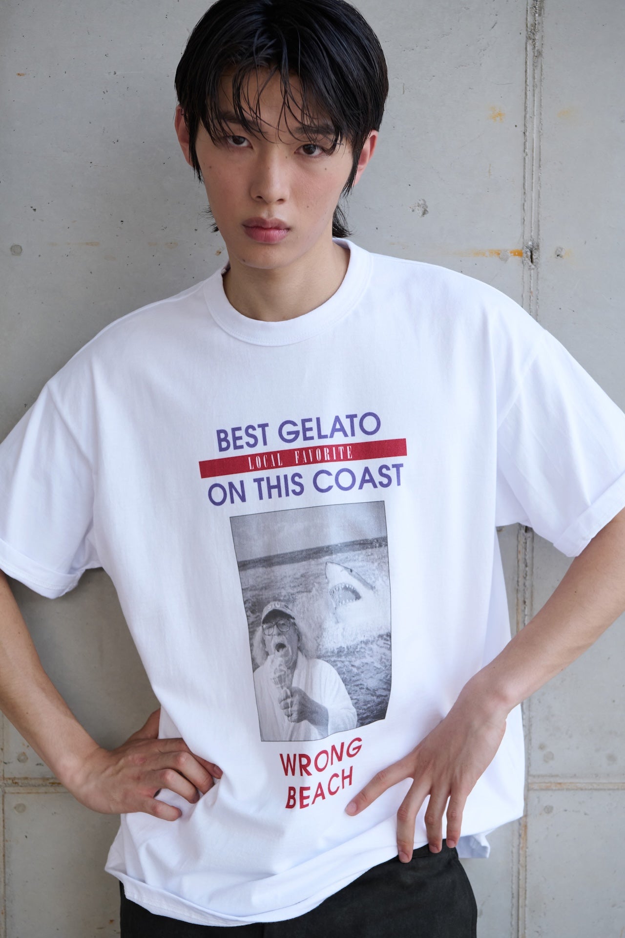 STU - Icecream T-shirt (White) product image 5 | TRAB K-Fashion Australia