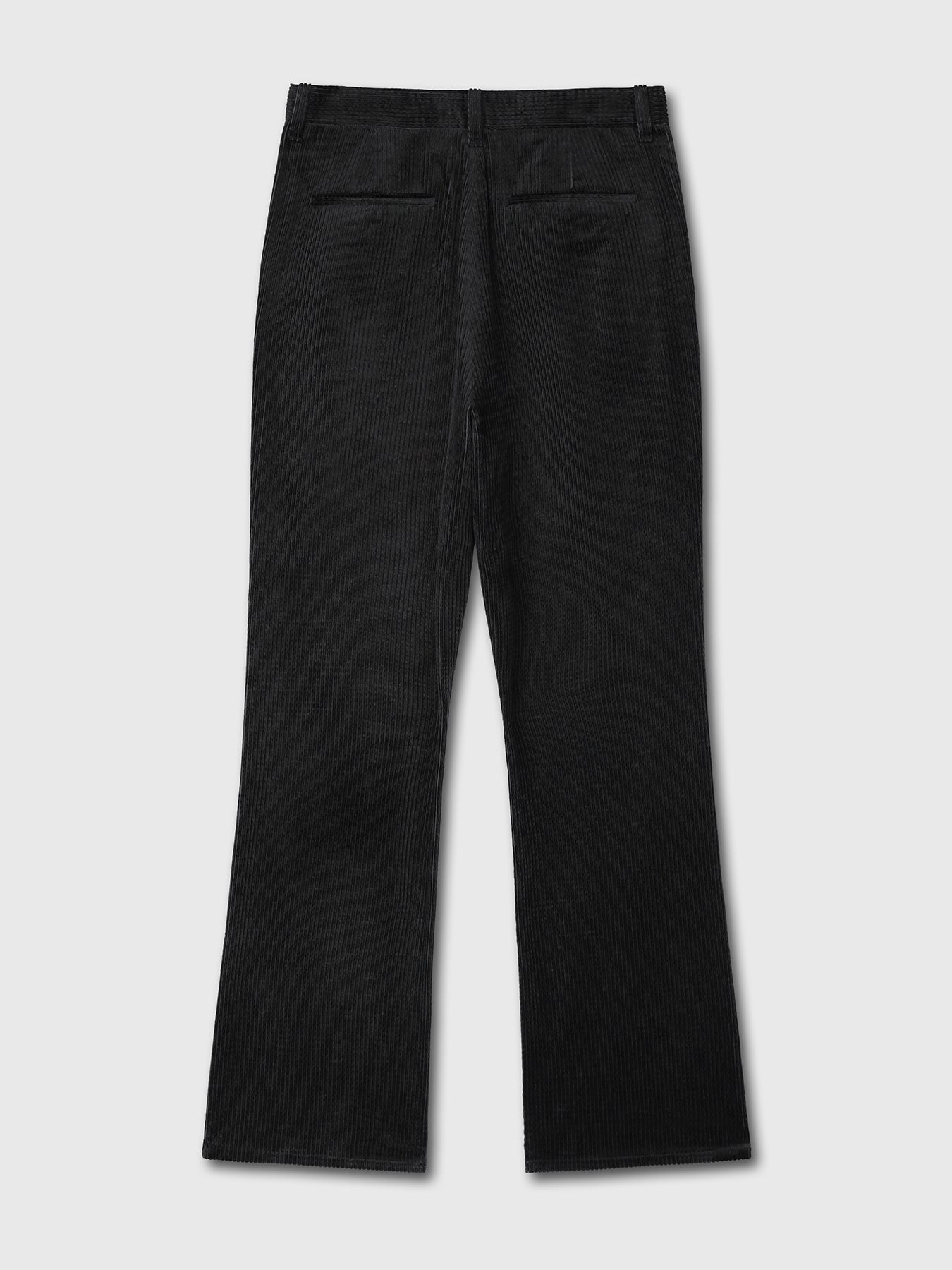 Tonywack - Velvet Corduroy Flared Pants (Japanese Fabric) (Black) product image 7 | TRAB K-Fashion Australia