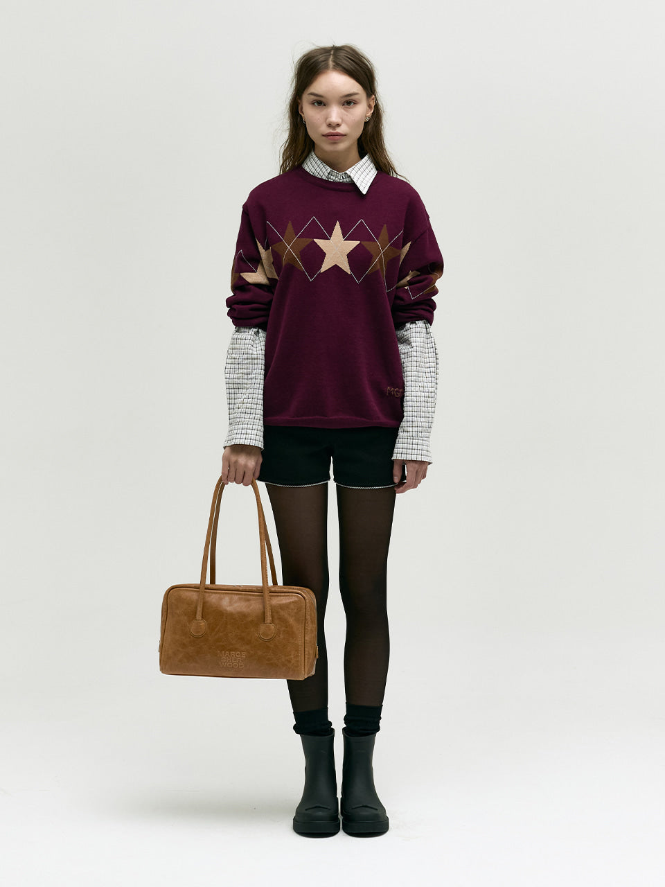 Marge Sherwood - Soft Boston (Soft Camel Pull-Up Crinkle) product image 3 | TRAB K-Fashion Australia