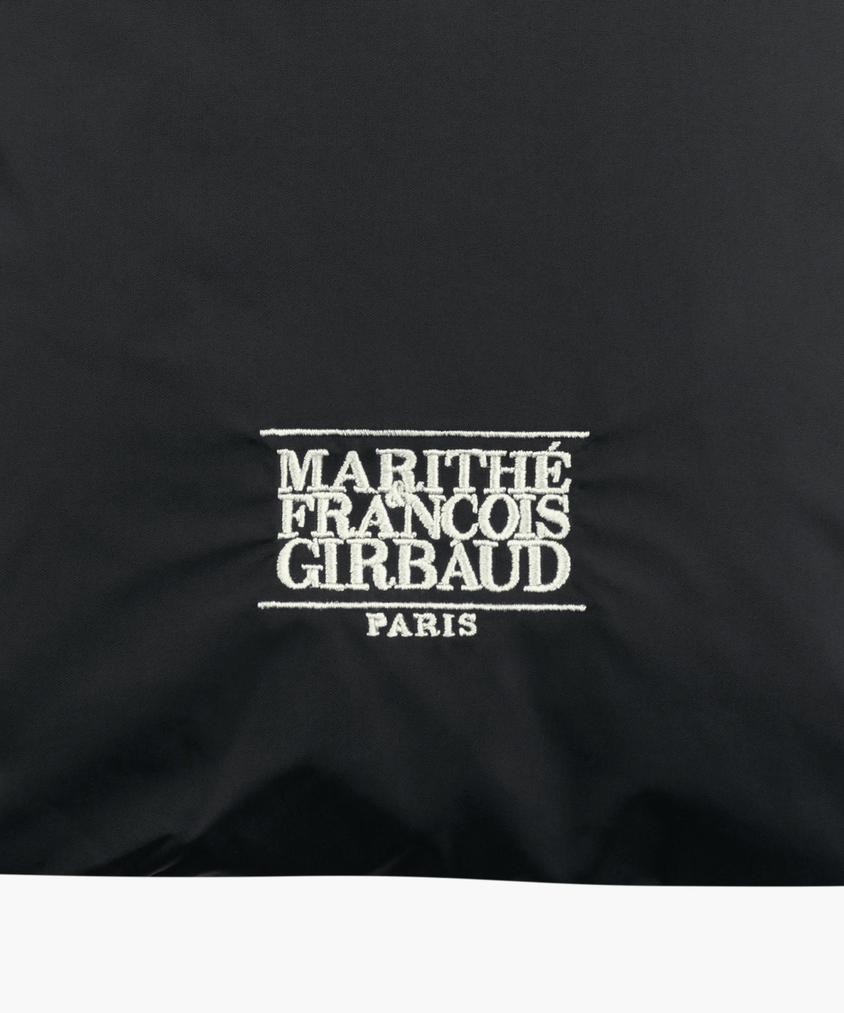 Marithe & Francois Girbaud - Classic Logo Padding Muffler (Black) product image 3 | TRAB K-Fashion Australia