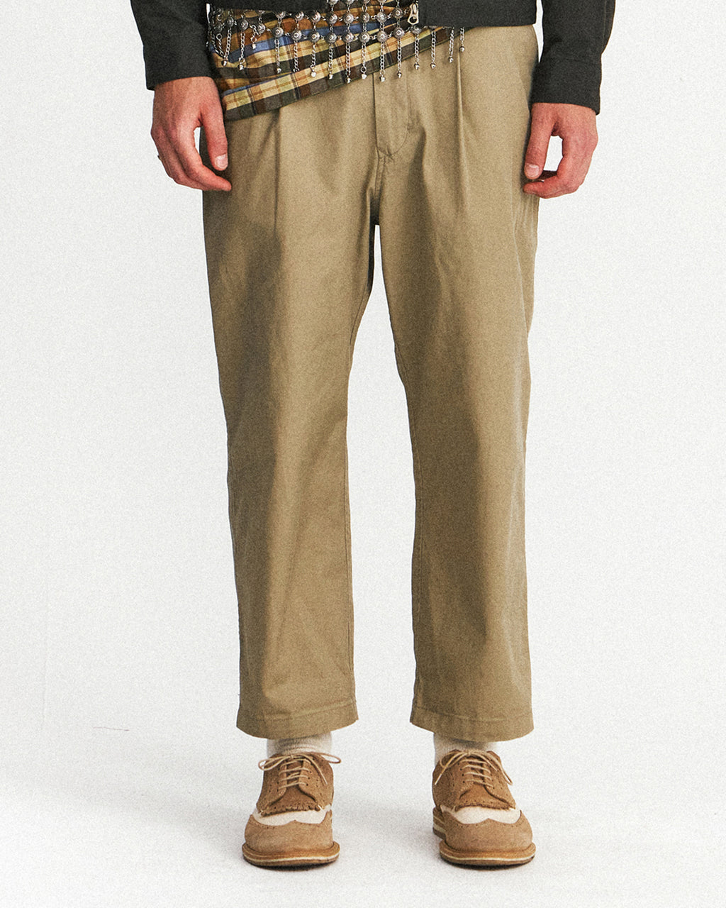 Eastlogue - Gent Pleat Pants (Sand) product image 2 | TRAB K-Fashion Australia