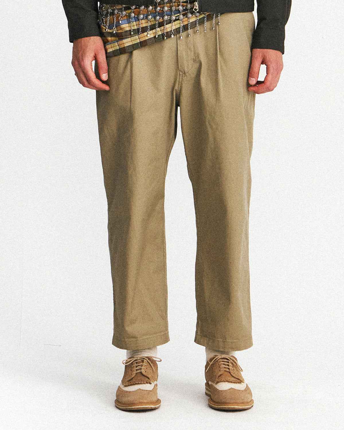 Eastlogue - Gent Pleat Pants (Sand) product image 2 | TRAB K-Fashion Australia
