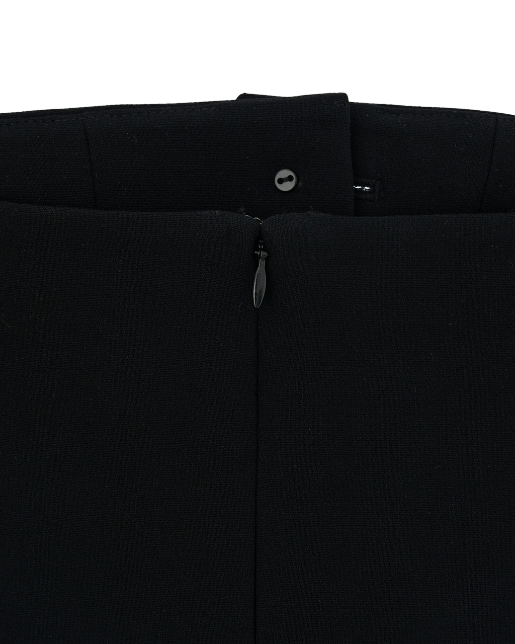 Kimhe Kim - Bandeau Wool-Blended Mini Dress (Black/Ivory) product image 8 | TRAB K-Fashion Australia