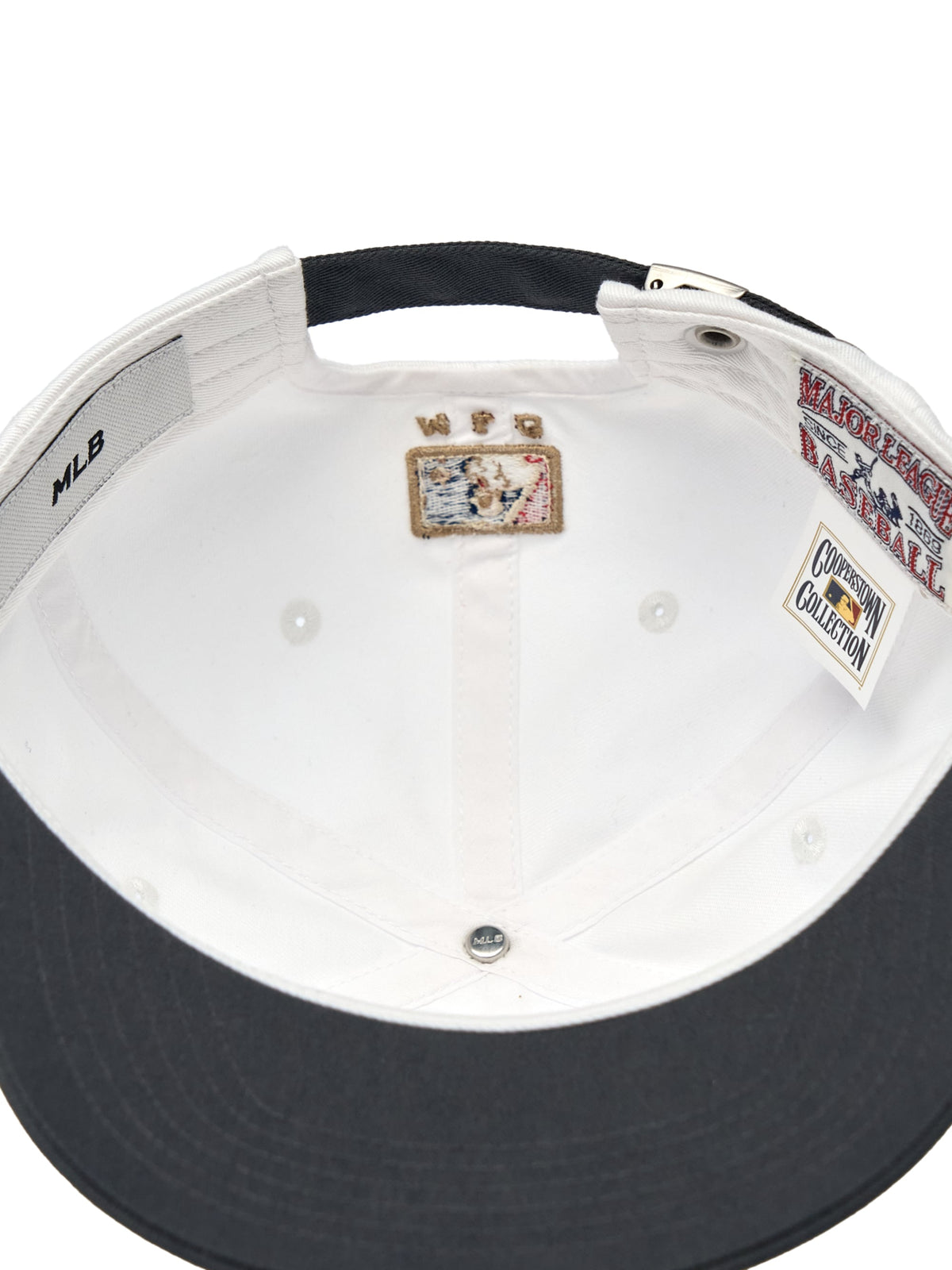 MLB Korea - MLB Q-Fit Color Block Unstructured Ball Cap New York Yankees (Dark Gray) product image 7 | TRAB K-Fashion Australia