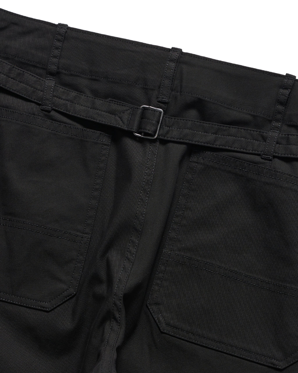 Eastlogue - Cinch Back Curved Pants (Black) product image 6 | TRAB K-Fashion Australia