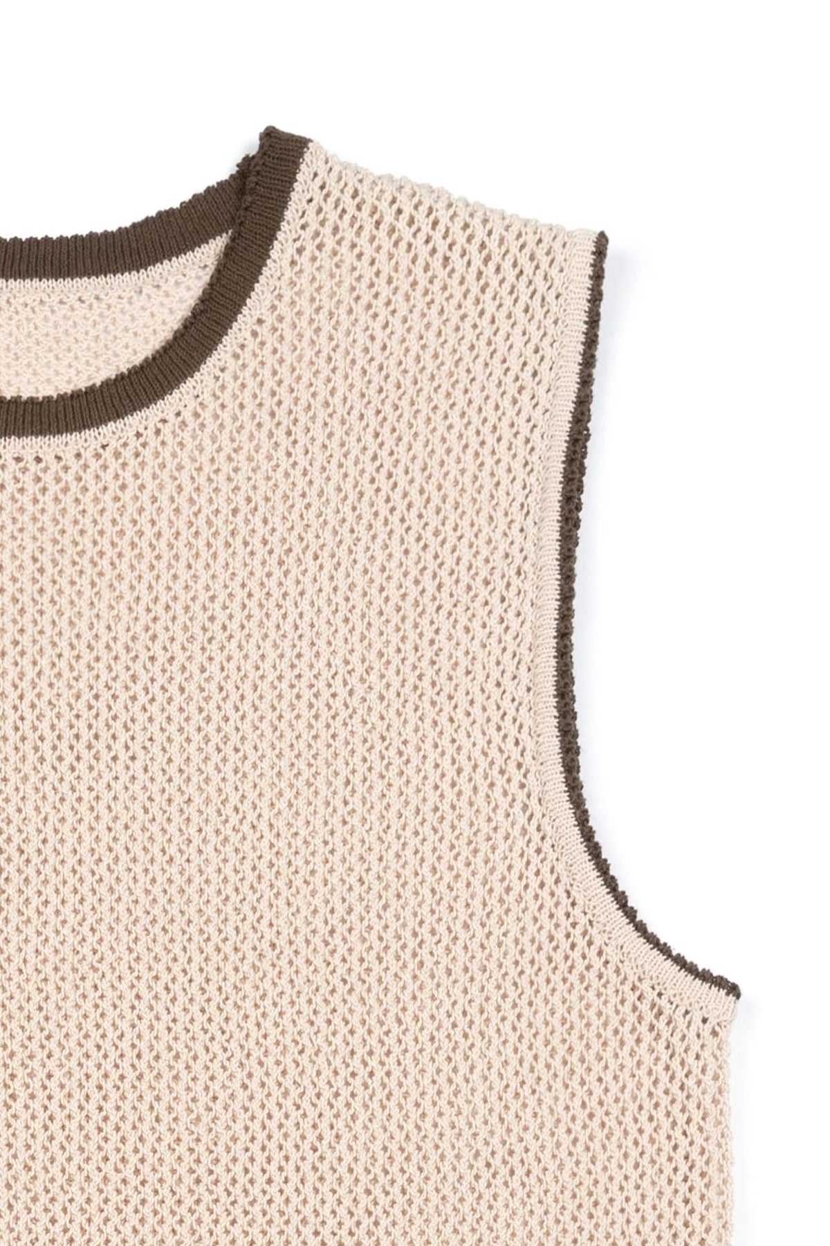 Ioedle - Fruit-Infused Mesh Vest (Beige) product image 6 | TRAB K-Fashion Australia