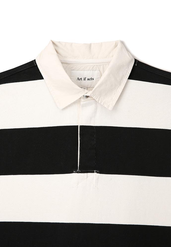 Art if acts - Garment Washed Rugby Tee (Black) product image 10 | TRAB K-Fashion Australia