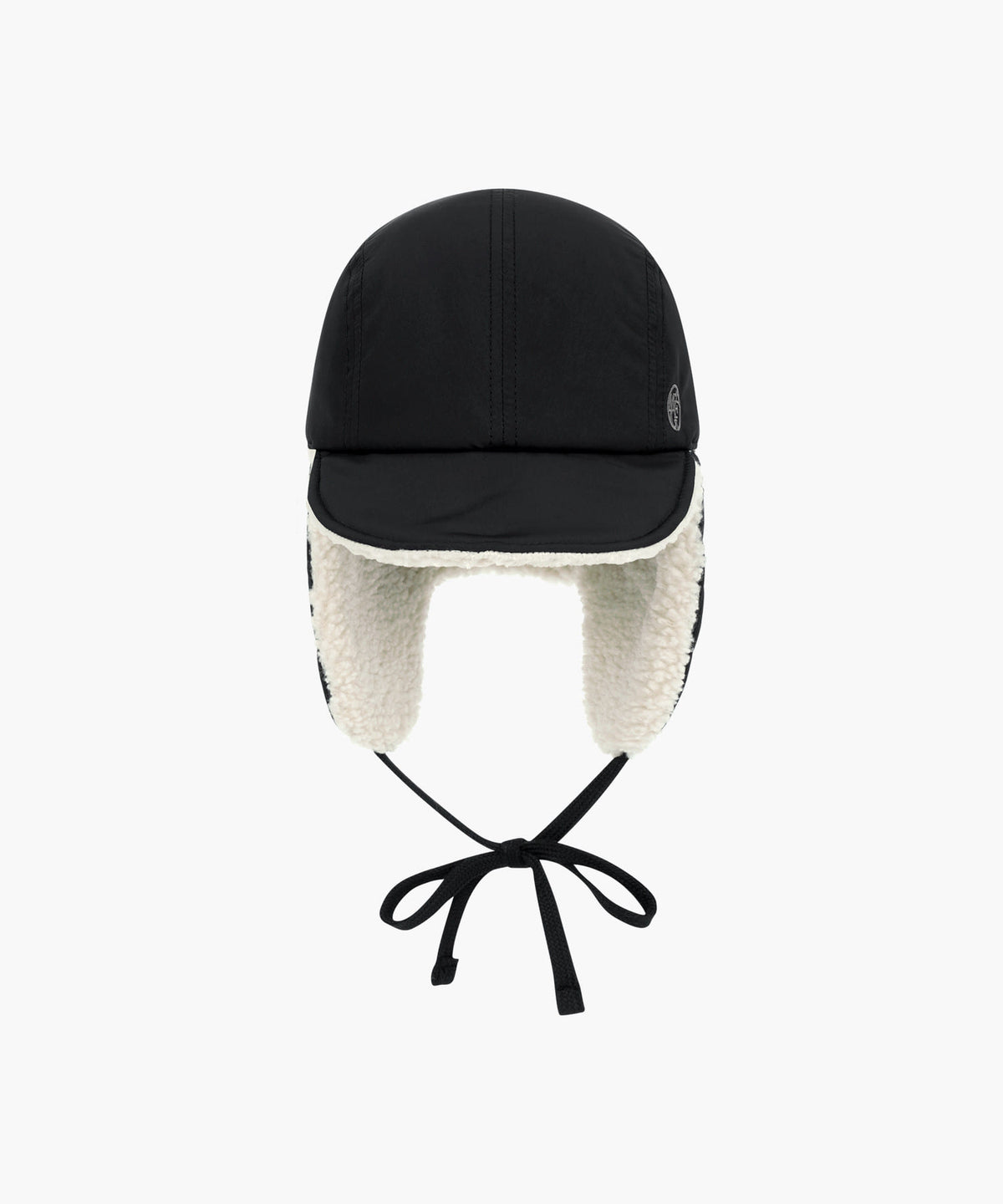 Marithe & Francois Girbaud - Quilted Earflap Cap (Black) product image 2 | TRAB K-Fashion Australia