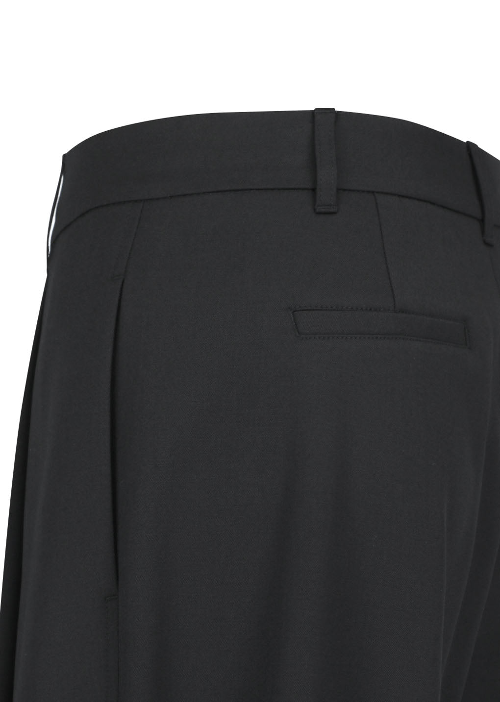 Amomento - wide tuck pants (Black) product image 9 | TRAB K-Fashion Australia