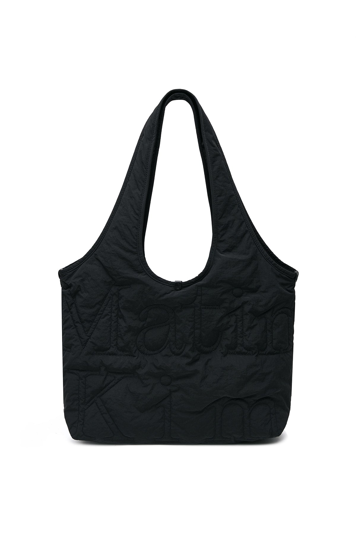 Matin Kim - Matin Logo Quilting Ecobag (Black) product image 1 | TRAB K-Fashion Australia