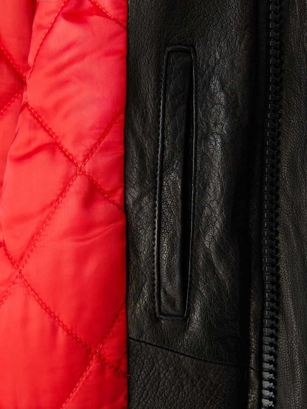 Recto - Ben Crinkle Leather Jumper (Black) product image 8 | TRAB K-Fashion Australia