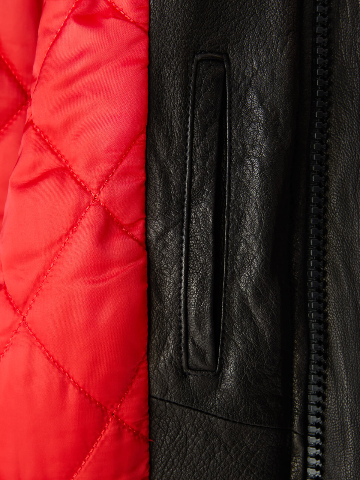 Recto - Ben Crinkle Leather Jumper (Black) product image 8 | TRAB K-Fashion Australia