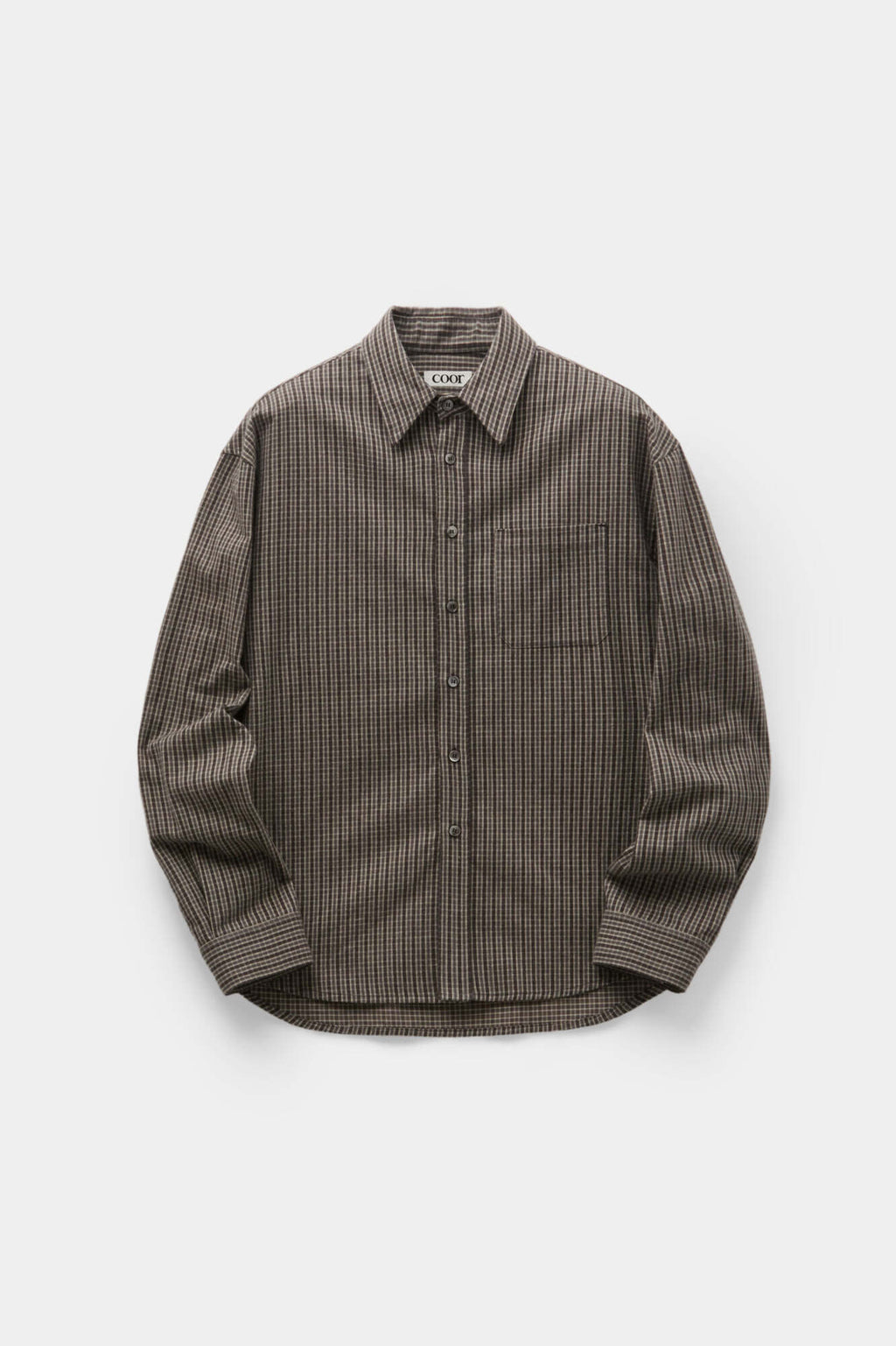 Coor - Gun Club Check Shirt (Nep Black) product image 1 | TRAB K-Fashion Australia