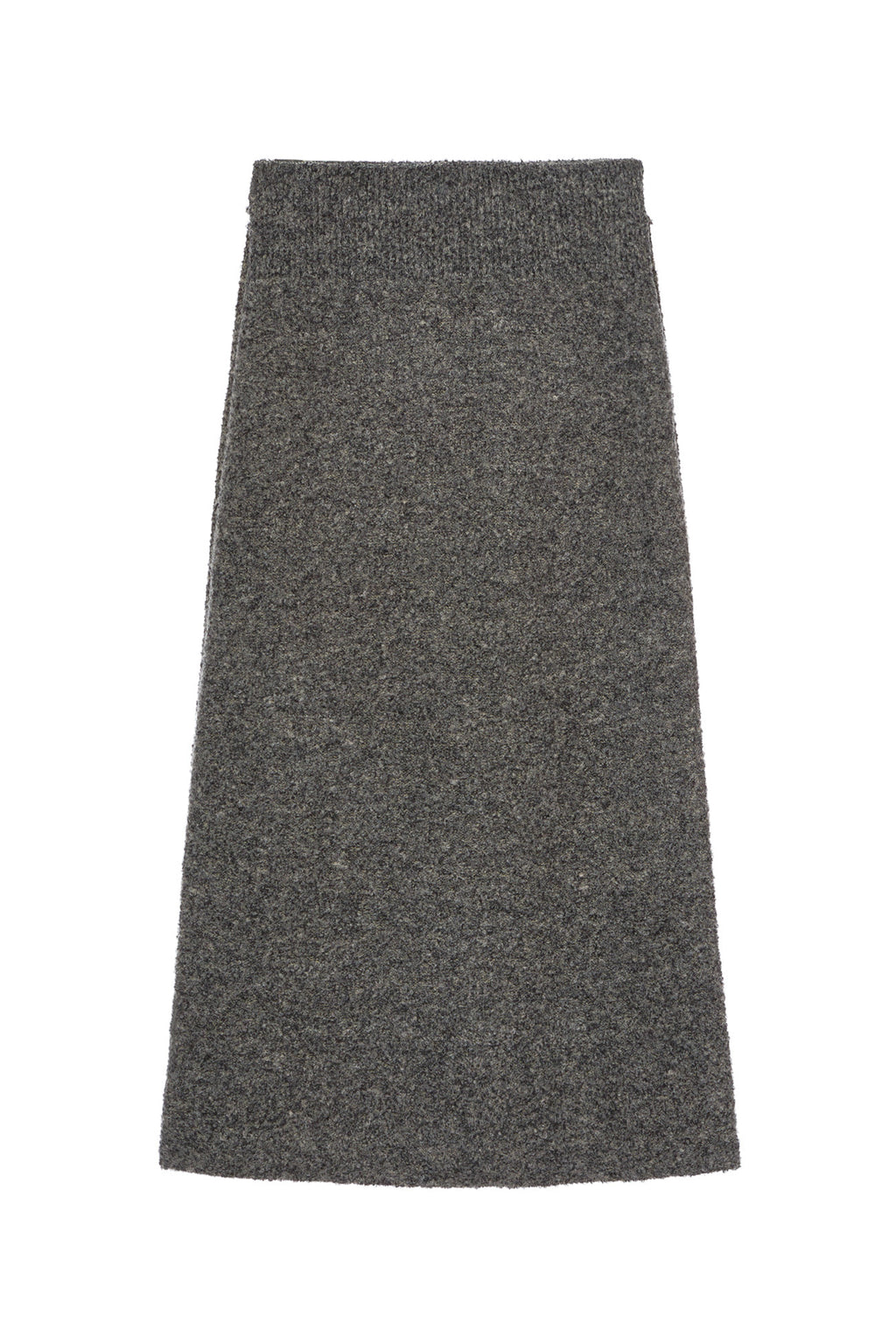 Deinet - Cosmic Knit Skirt (Charcoal) product image 2 | TRAB K-Fashion Australia