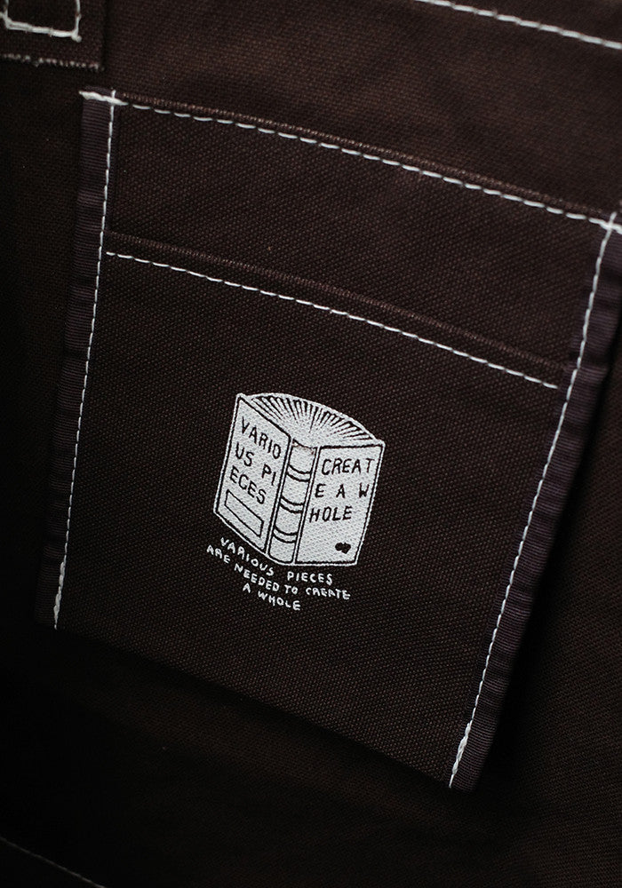 Collect Pieces - [tefstores] Enough And Tools Sv Tote Bag Large (Brown) product image 4 | TRAB K-Fashion Australia