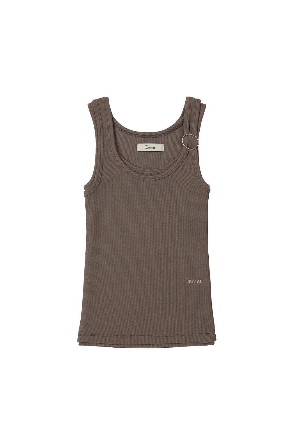 Deinet - Layered Ring Sleeveless (Brown) product image 9 | TRAB K-Fashion Australia