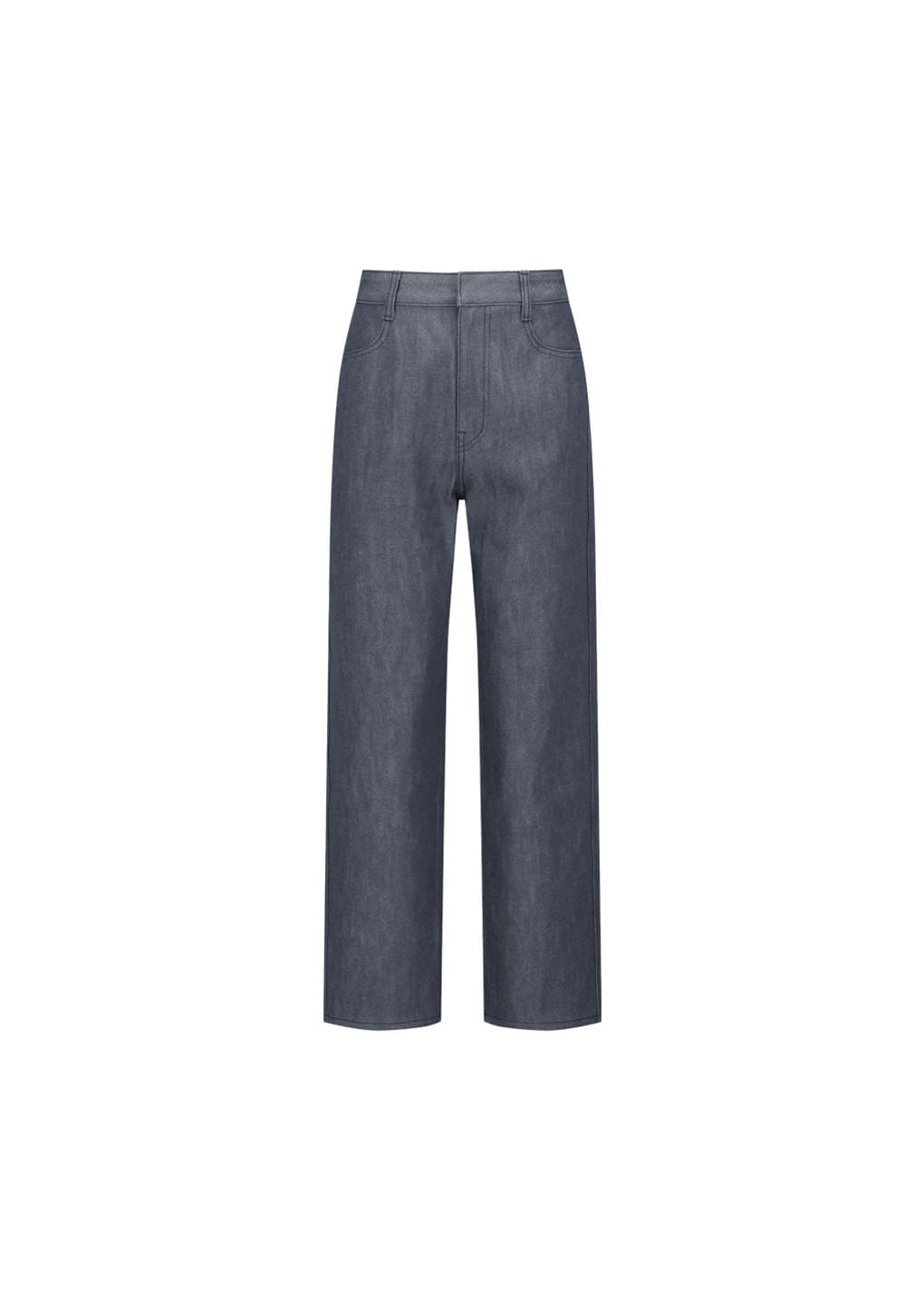 Amomento - Colored Straight Fit Denim (Blue) product image 5 | TRAB K-Fashion Australia