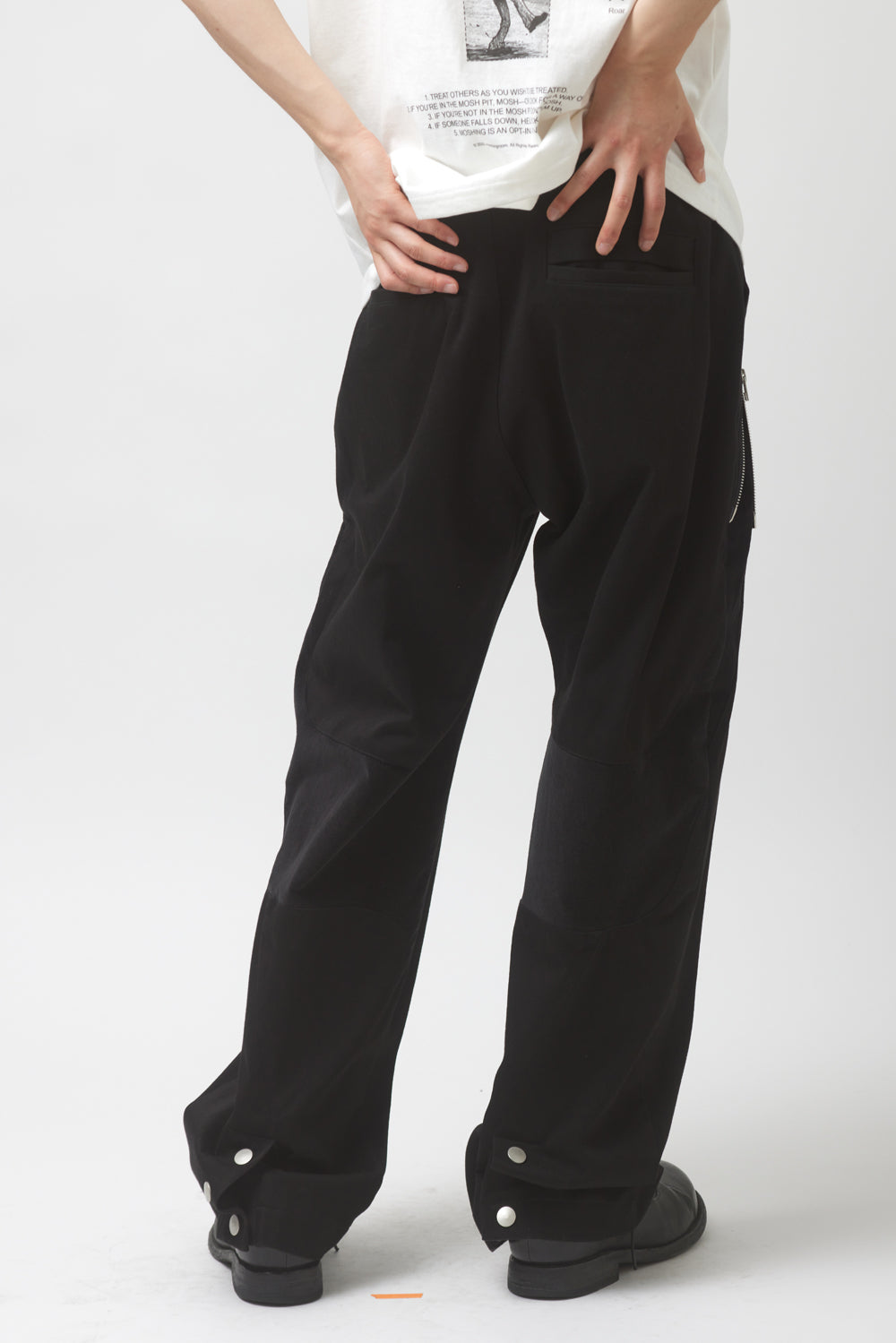 Hatchingroom - Zip Pants (Black) product image 14 | TRAB K-Fashion Australia
