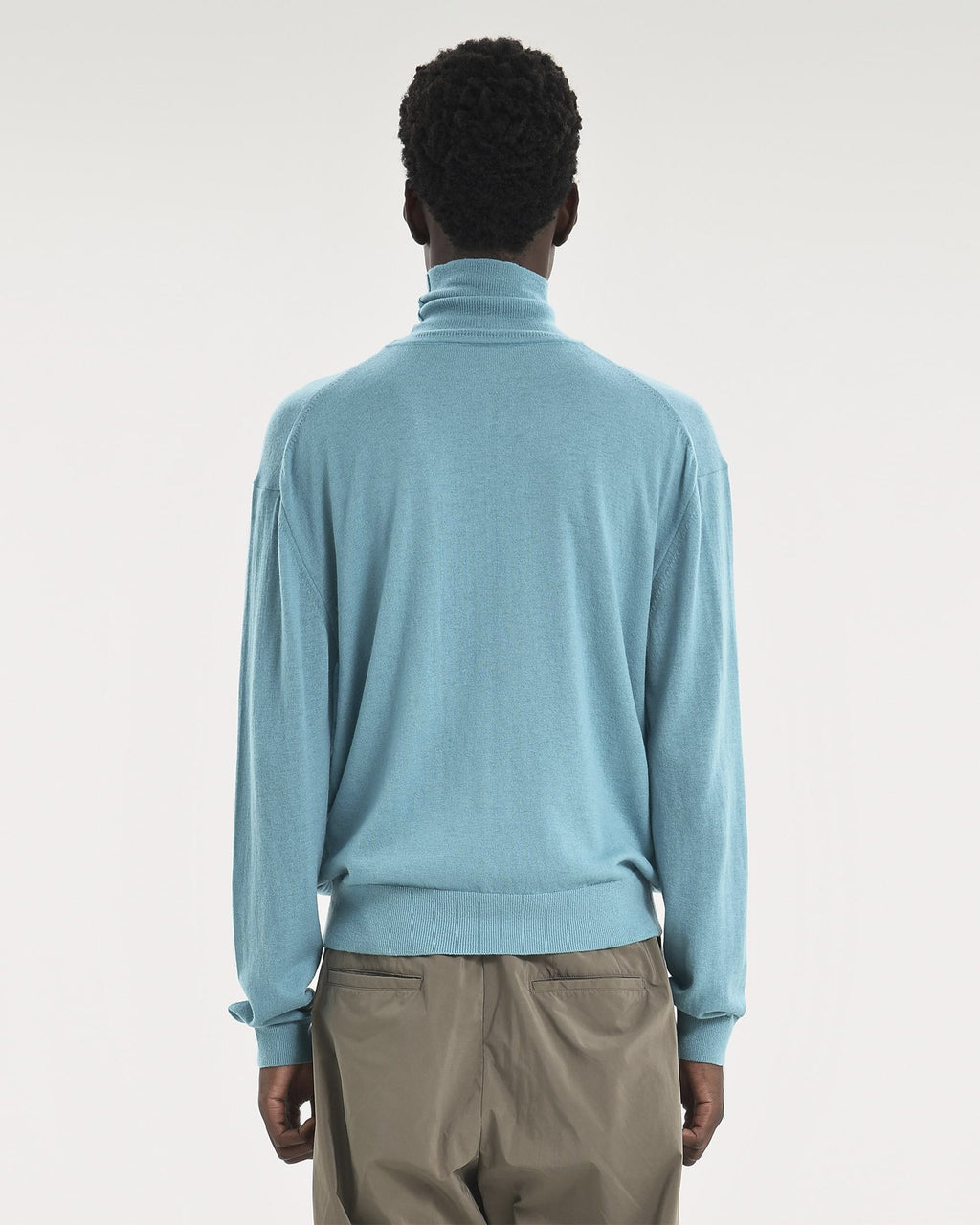 Brownyard - Merino Wool Turtle Neck Knit (Mint) product image 2 | TRAB K-Fashion Australia