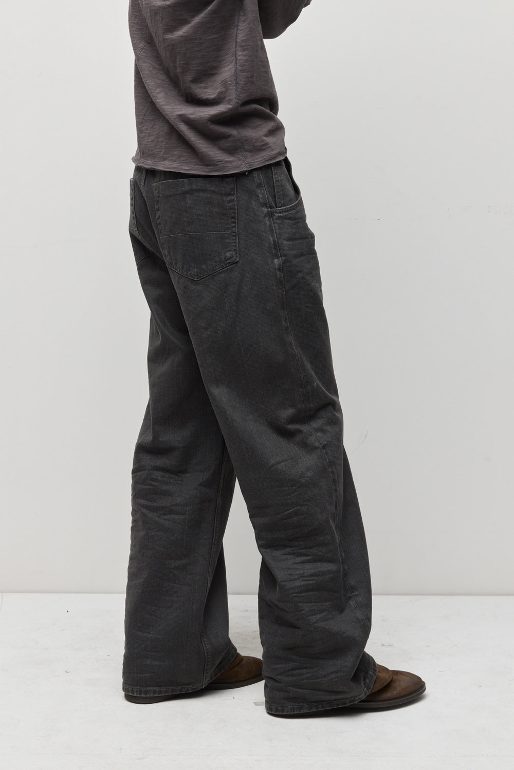 Hatchingroom - VTG Waxed Jeans (Charcoal) product image 18 | TRAB K-Fashion Australia