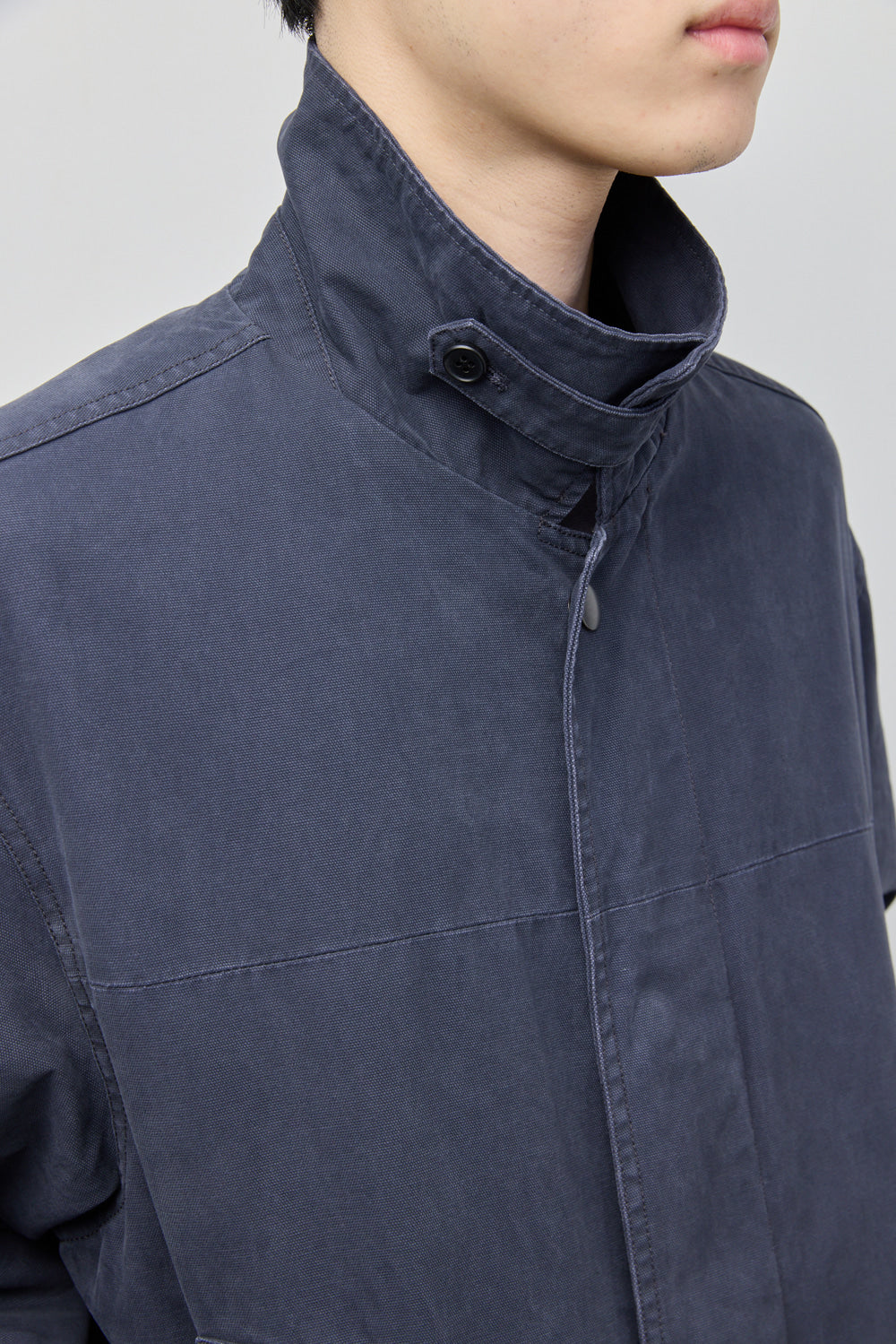 Hatchingroom - Canvas Work Parka (Blue Charcoal) product image 20 | TRAB K-Fashion Australia