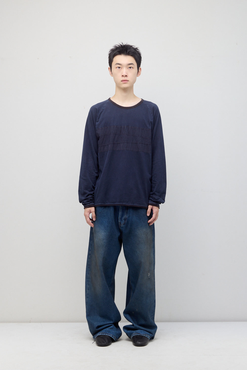 Hatchingroom - Regular Selvedge Jeans (Dusty Blue) product image 3 | TRAB K-Fashion Australia