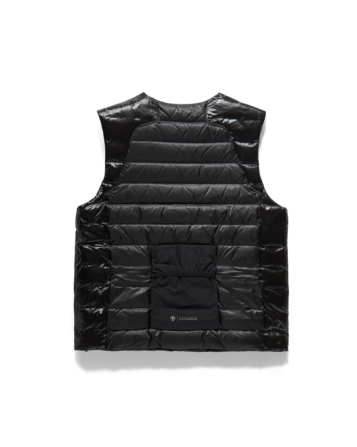 Eastlogue - Asymmetric Bullet Proof Down Vest (Black) product image 7 | TRAB K-Fashion Australia