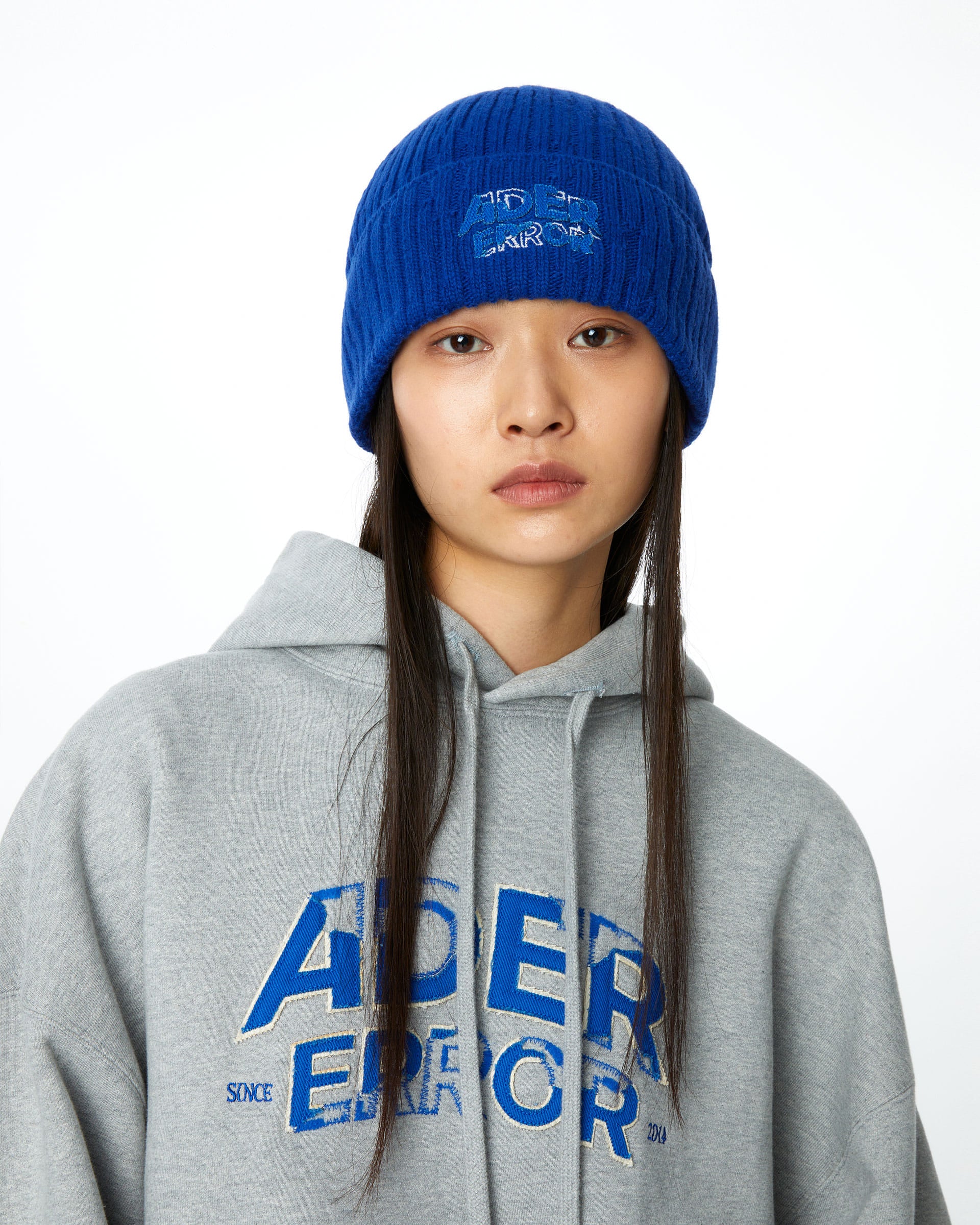 Ader Error - Edca logo beanie (Z-Blue) product image 3 | TRAB K-Fashion Australia