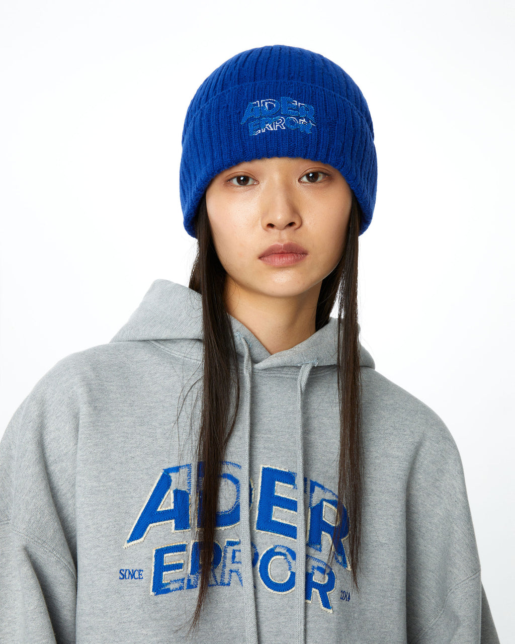 Ader Error - Edca logo beanie (Z-Blue) product image 3 | TRAB K-Fashion Australia