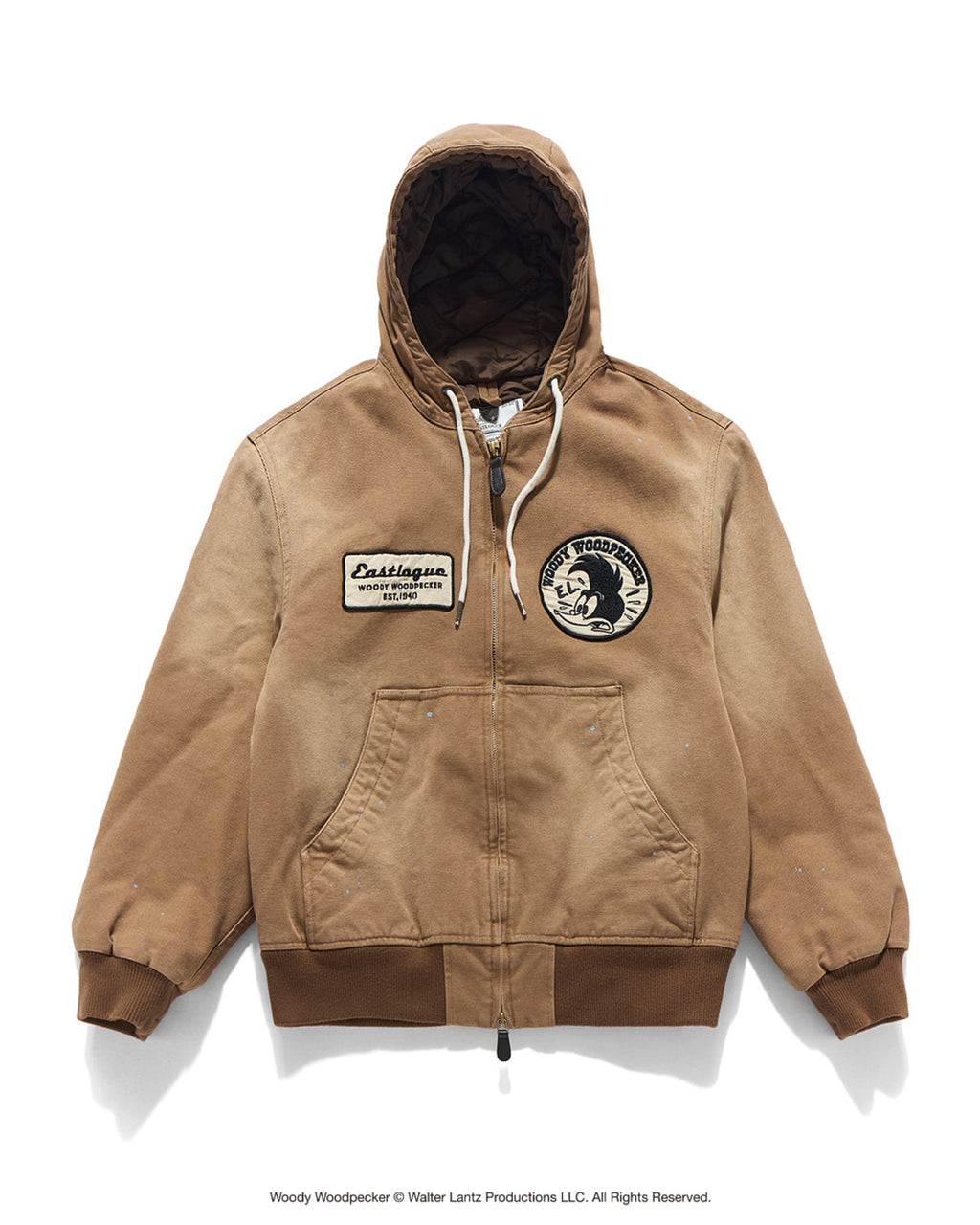 Eastlogue - Vintage Woody Mechanic Jacket (Vintage Beige) product image 1 | TRAB K-Fashion Australia