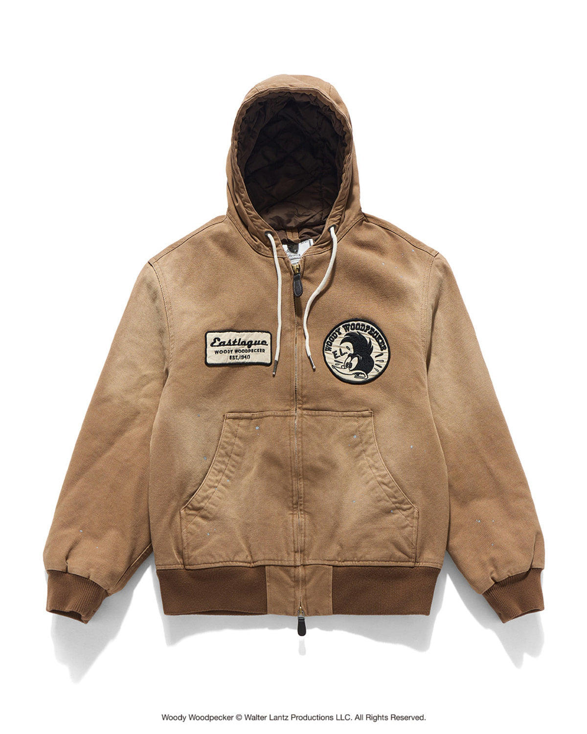 Eastlogue - Vintage Woody Mechanic Jacket (Vintage Beige) product image 1 | TRAB K-Fashion Australia