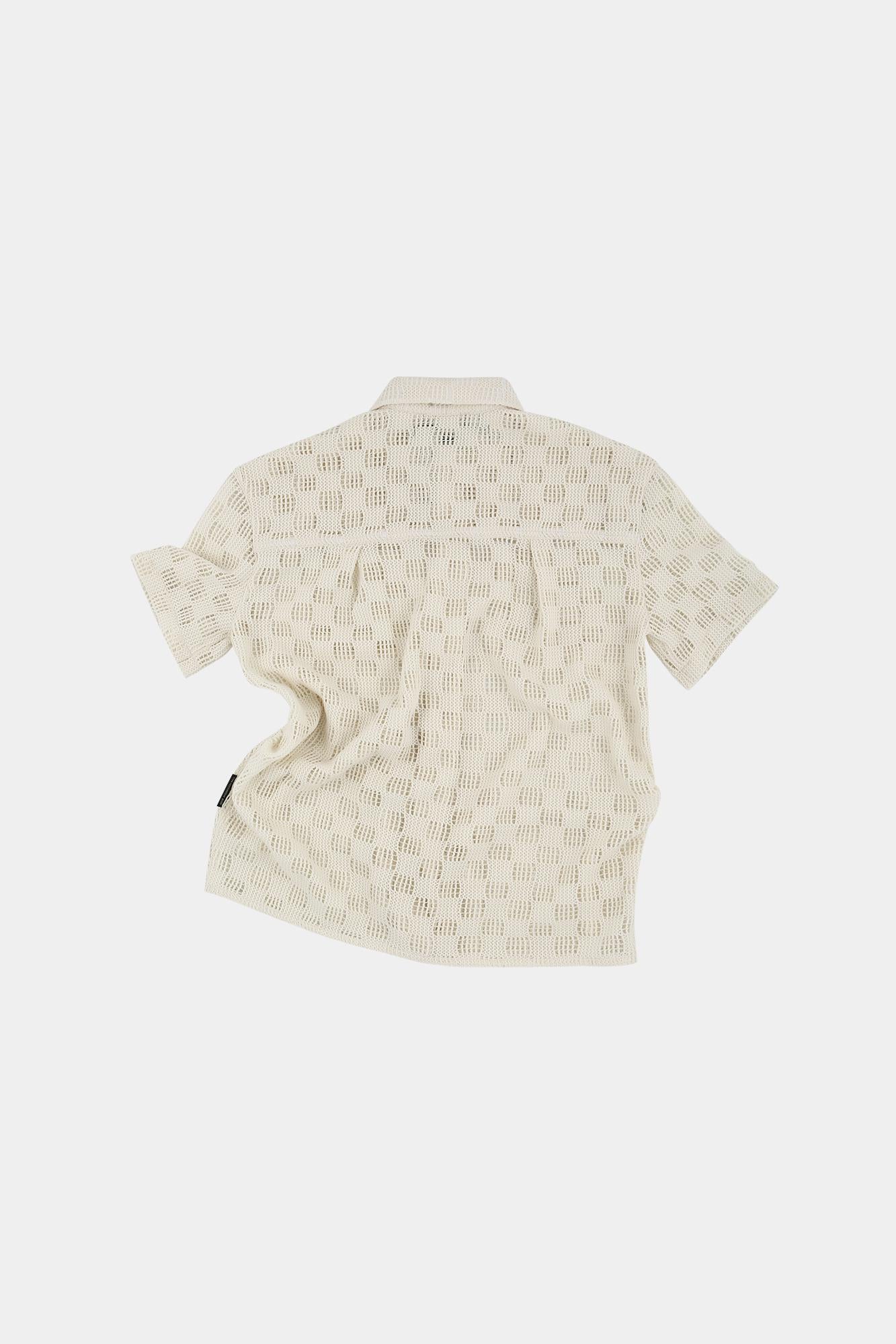 Andersson Bell - Letto Knitted Shirts (Ecru) product image 11 | TRAB K-Fashion Australia