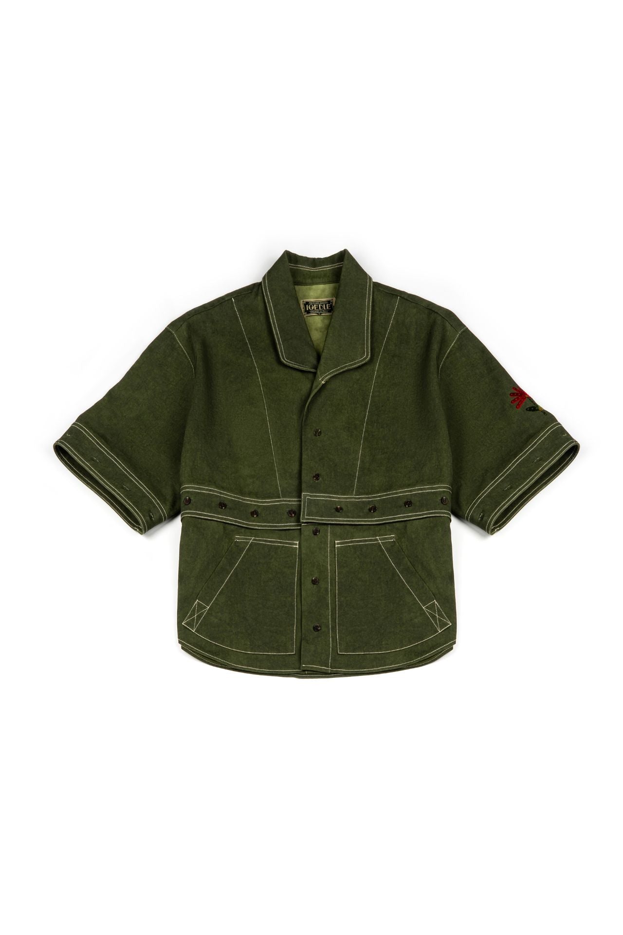 Ioedle - Assembled Jacket That Sparks Imagination (Green) product image 4 | TRAB K-Fashion Australia
