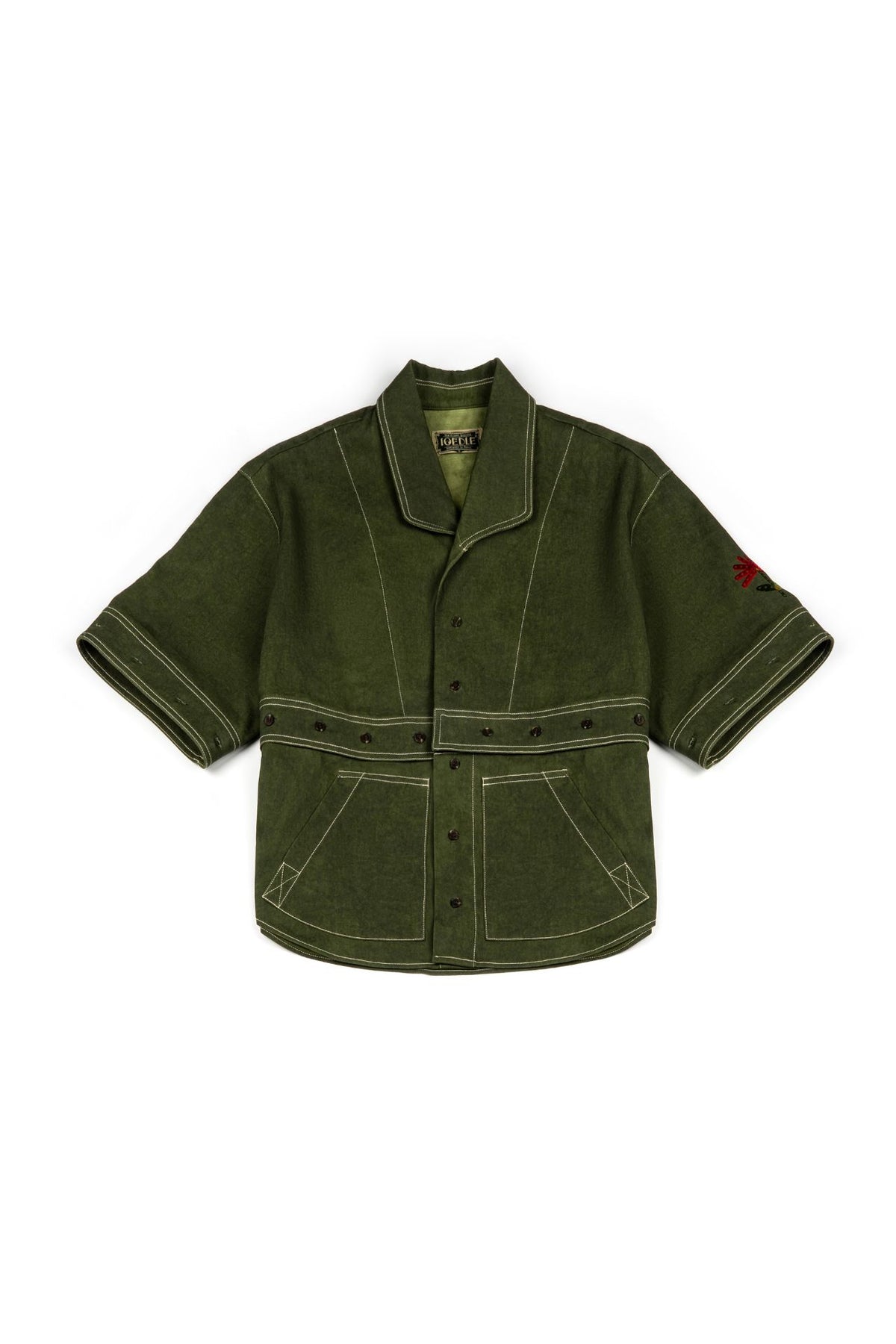 Ioedle - Assembly Jacket Where Imagination Blossoms (Green) product image 4 | TRAB K-Fashion Australia
