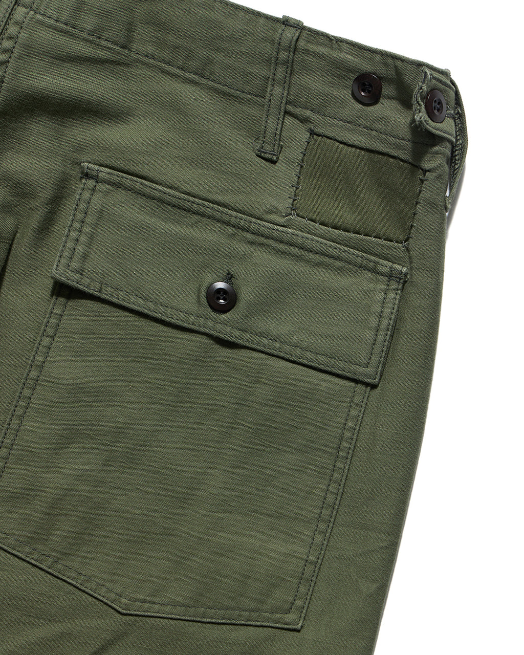 Eastlogue - Damaged Fatigue Pants (Olive Backsatin) product image 10 | TRAB K-Fashion Australia