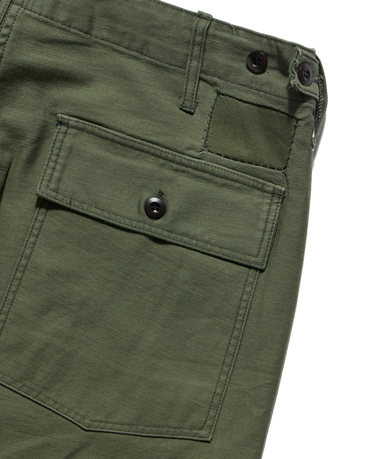 Eastlogue - Damaged Fatigue Pants (Olive Backsatin) product image 10 | TRAB K-Fashion Australia