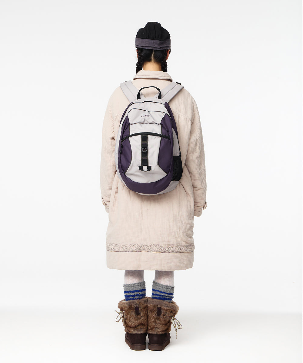 Coyseio - Retro Oxford Backpack (Grey) product image 8 | TRAB K-Fashion Australia