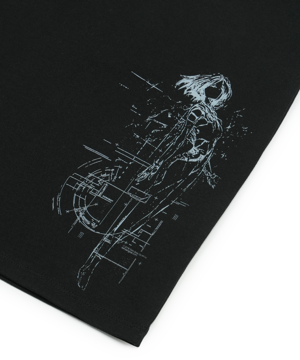 San San Gear - Resonian T-Shirt_0 (Black) product image 4 | TRAB K-Fashion Australia