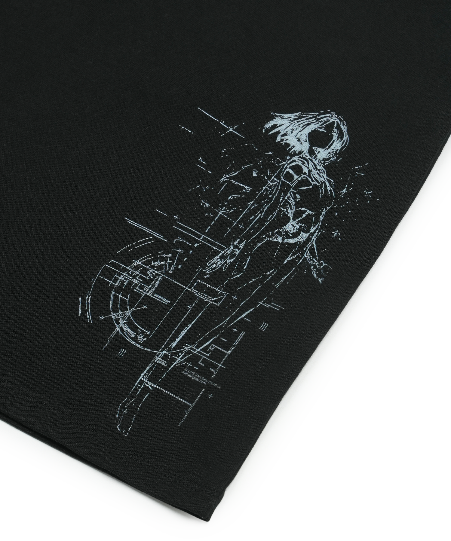 San San Gear - Resonian T-Shirt_0 (Black) product image 4 | TRAB K-Fashion Australia