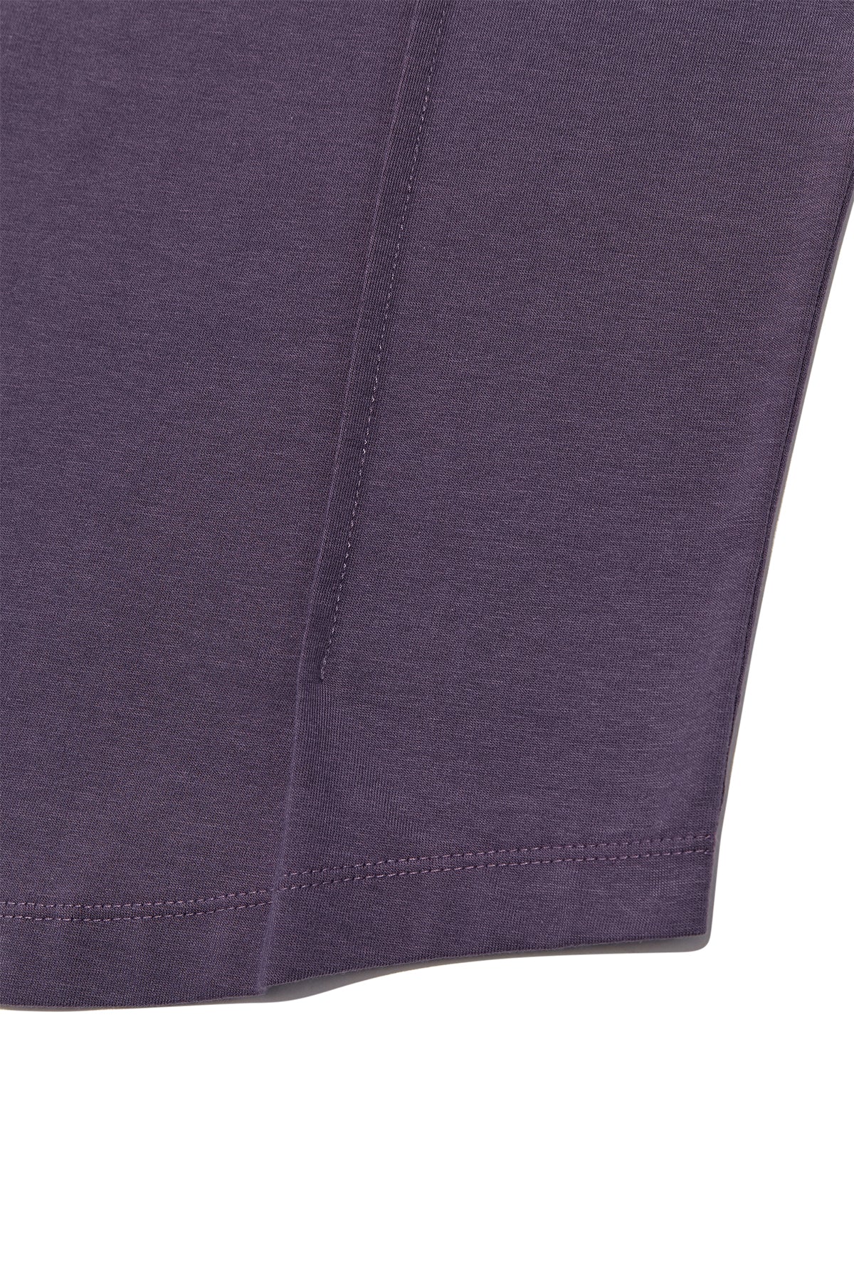 Matin Kim - Tuck Detail Small Logo Top (Purple) product image 4 | TRAB K-Fashion Australia