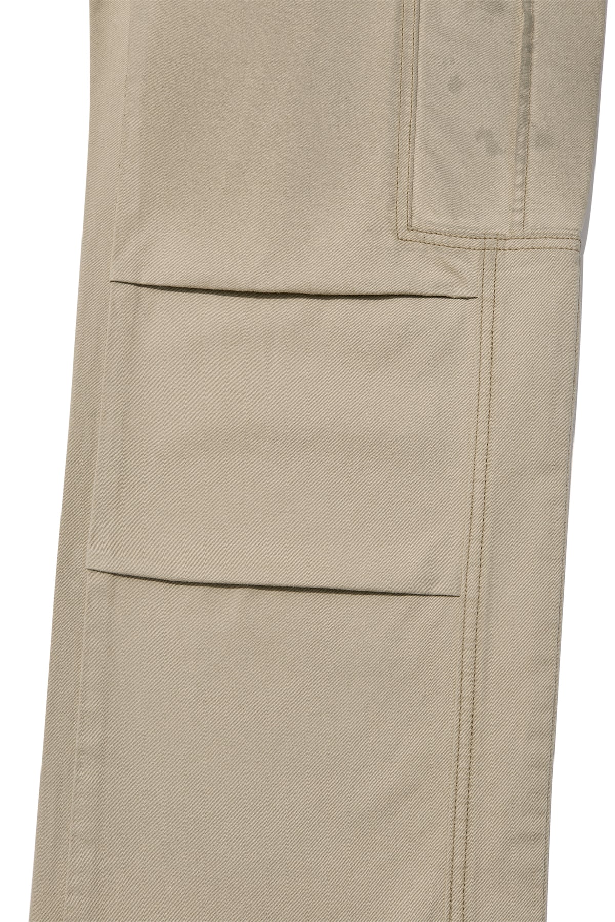 Matin Kim - Washed Cotton Cargo Pants (Beige) product image 5 | TRAB K-Fashion Australia